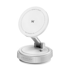 Автомобільний тримач ROCK QS6 Vacuum Suction Cup Magnetic Phone Holder White